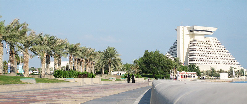 Corniche in Doha (Katar)